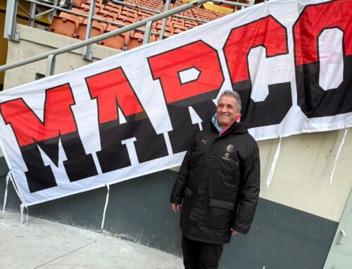 Ce l’abbiamo noi! Auguri al nostro Mister: Marco Caccianiga!